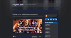 Desktop Screenshot of baryons.com